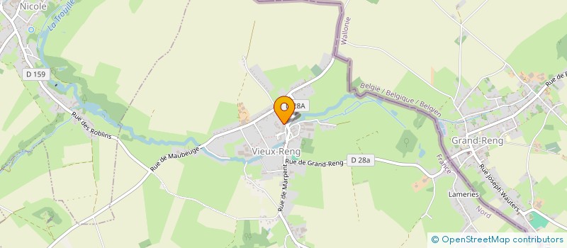 localisation de l'entreprise MADAME LAURA BALLIEU  VILLERS-SIRE-NICOLE