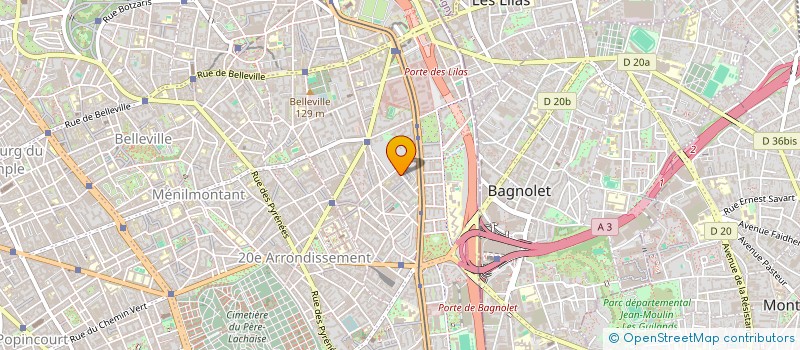 localisation de l'entreprise MADAME LAURA BANY  PARIS