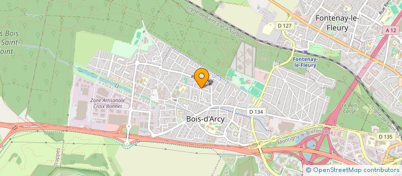 localisation de l'entreprise MADAME LAURA BARBELETTE  BOIS-D'ARCY