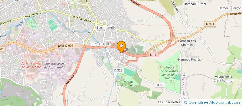 localisation de l'entreprise MADAME LAURA BARDOU  CHERBOURG-EN-COTENTIN