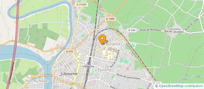 localisation de l'entreprise MADAME LAURA BARREAU à LIBOURNE