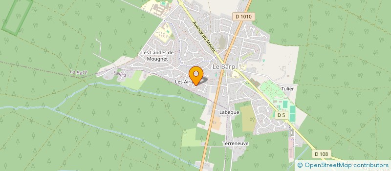 localisation de l'entreprise MADAME LAURA BARTHOUX à LE BARP