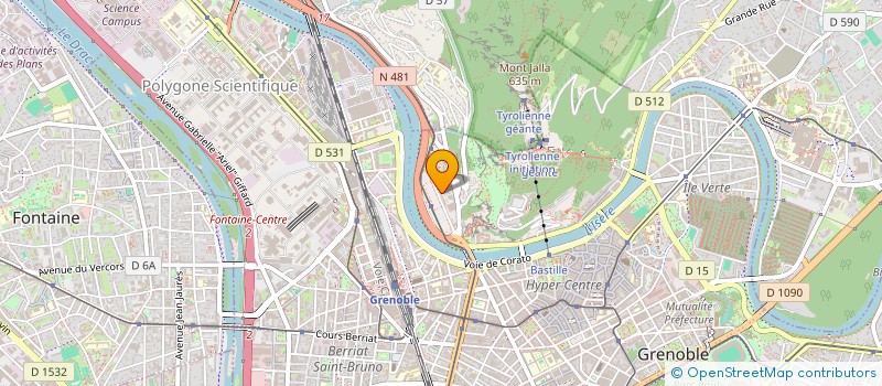 localisation de l'entreprise MADAME LAURA BARUS  GRENOBLE