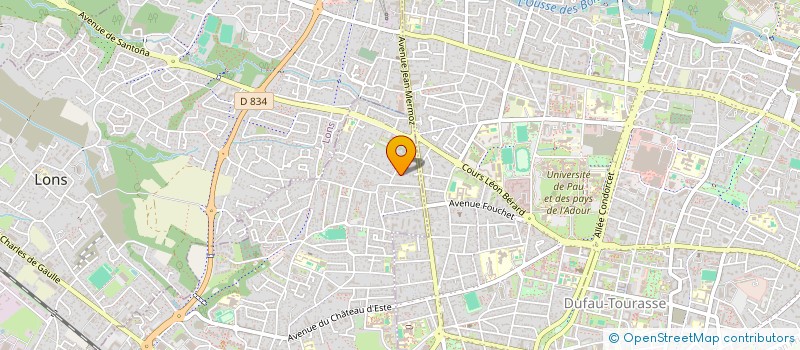 localisation de l'entreprise MADAME LAURA BATHELIER à BILLERE