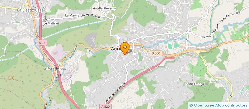 localisation de l'entreprise MADAME LAURA BATLLE  CADOLIVE