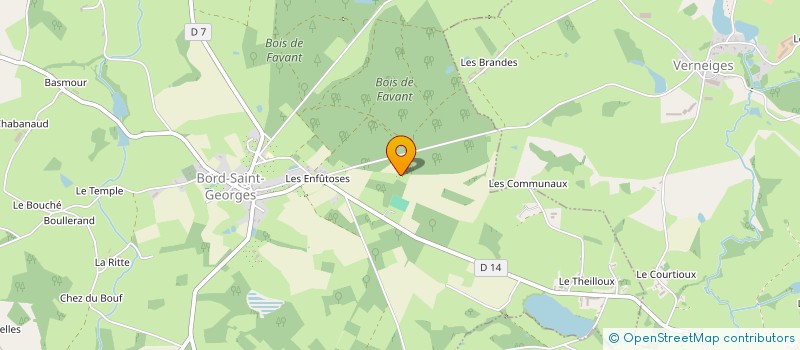 localisation de l'entreprise MADAME LAURA BAUDOUIN-SANTURET à BORD-SAINT-GEORGES