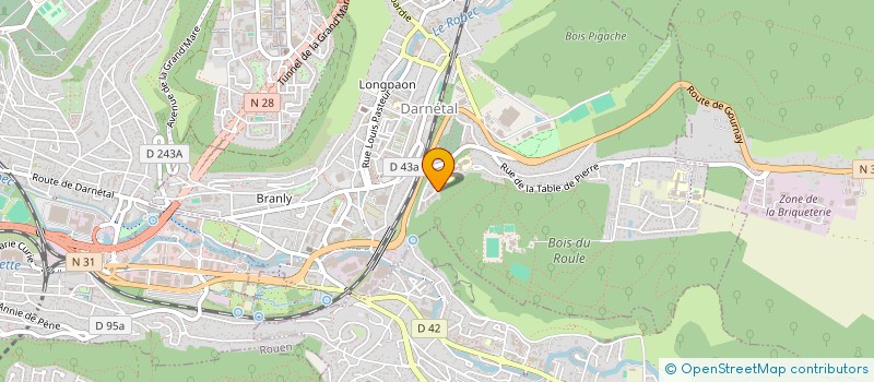 localisation de l'entreprise MADAME LAURA BEAUDOIN  DARNETAL