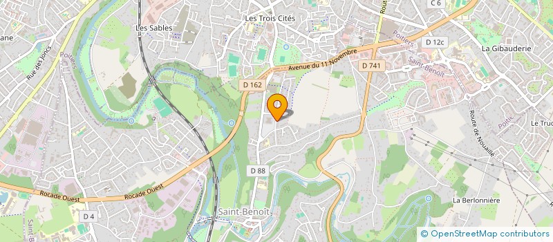 localisation de l'entreprise MADAME LAURA BEAUFILS  SAINT-BENOIT