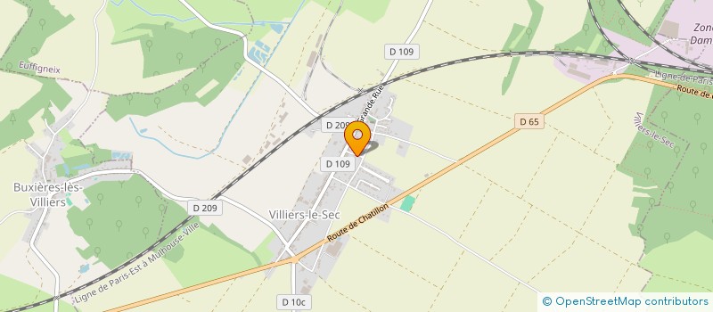 localisation de l'entreprise MADAME LAURA BEDET à VILLIERS-LE-SEC