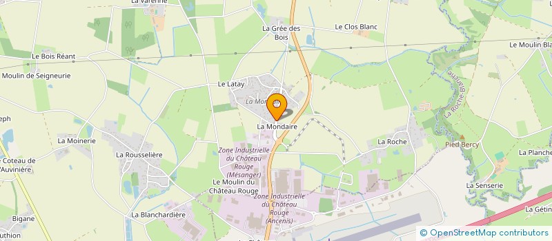 localisation de l'entreprise MADAME LAURA BEDOUET  MESANGER