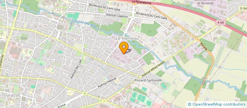 localisation de l'entreprise MADAME LAURA BEJARANO TIMON à PAU