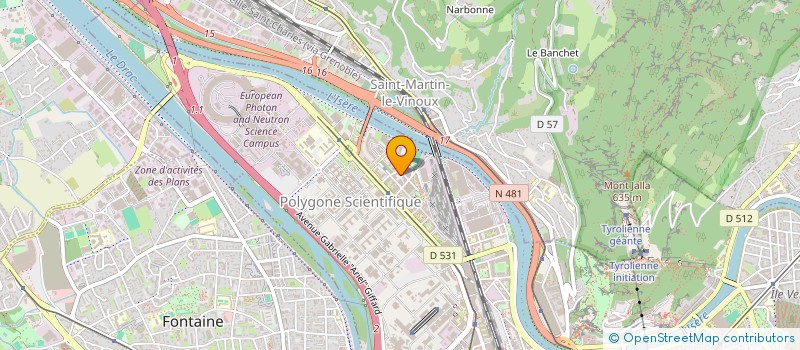 localisation de l'entreprise MADAME LAURA BELLIN  LE CHEYLAS