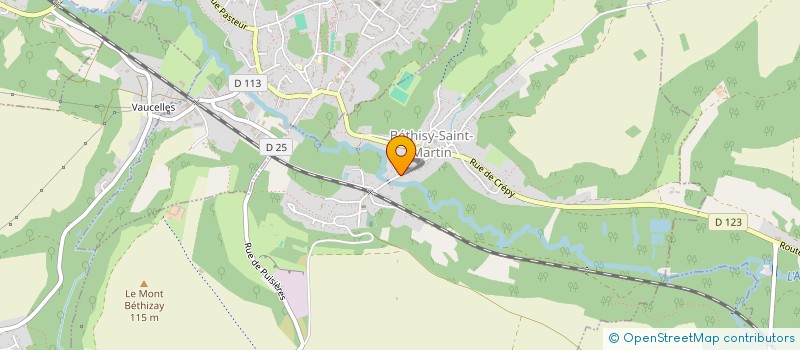 localisation de l'entreprise MADAME LAURA BELLON  BETHISY-SAINT-MARTIN