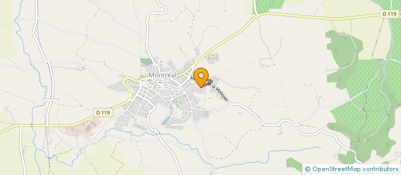 localisation de l'entreprise MADAME LAURA BELMAS  LIMOUX