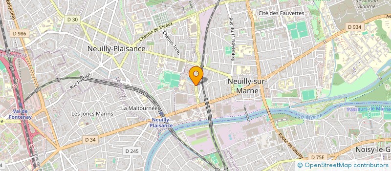localisation de l'entreprise MADAME LAURA BELMOND à NEUILLY-SUR-MARNE