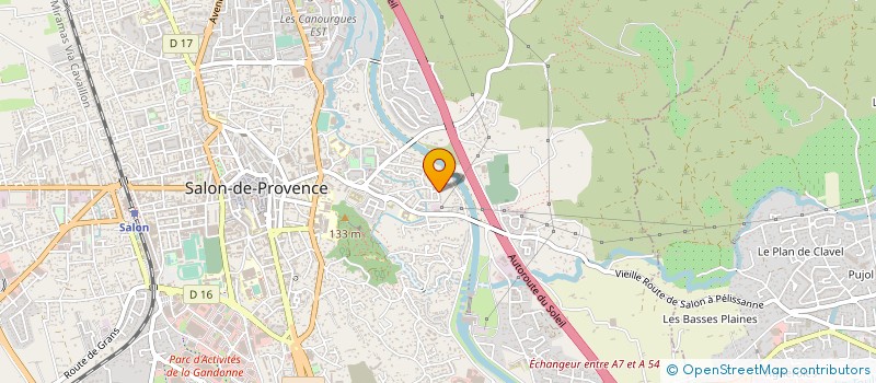 localisation de l'entreprise MADAME LAURA BELMONTE  SALON-DE-PROVENCE