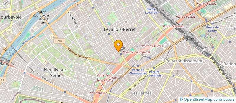 localisation de l'entreprise MADAME LAURA BENATTAR à LEVALLOIS-PERRET