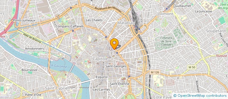 localisation de l'entreprise MADAME LAURA BENDAVID  TOULOUSE
