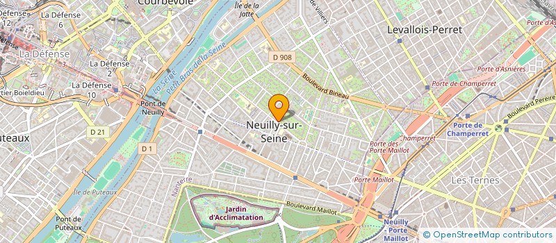 localisation de l'entreprise MADAME LAURA BERMUDEZ FARIAS à NEUILLY-SUR-SEINE