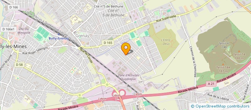 localisation de l'entreprise MADAME LAURA BERNA  GRENAY