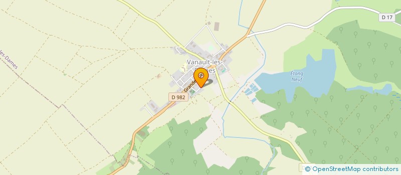 localisation de l'entreprise MADAME LAURA BERNARD à VANAULT-LES-DAMES