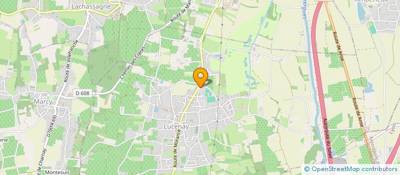 localisation de l'entreprise MADAME LAURA BERTET  LUCENAY