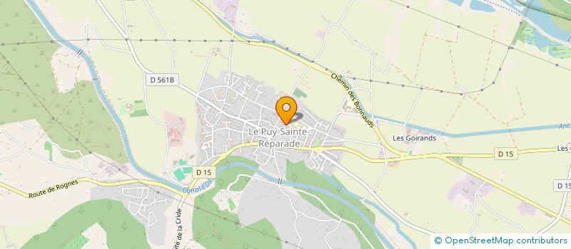 localisation de l'entreprise MADAME LAURA BERTOZZI  LE PUY-SAINTE-REPARADE