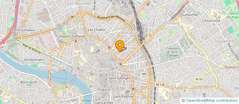 localisation de l'entreprise MADAME LAURA BESSAGNET à TOULOUSE