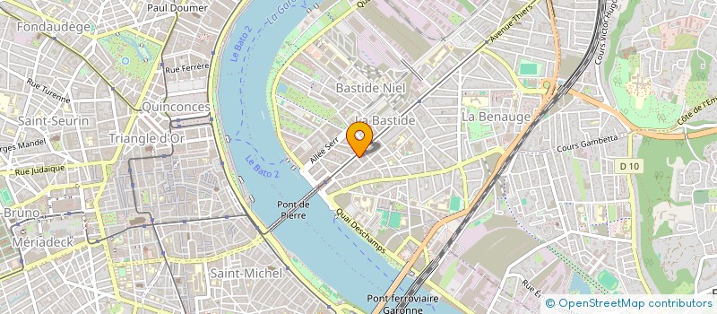 localisation de l'entreprise MADAME LAURA BESSAIAH  BORDEAUX