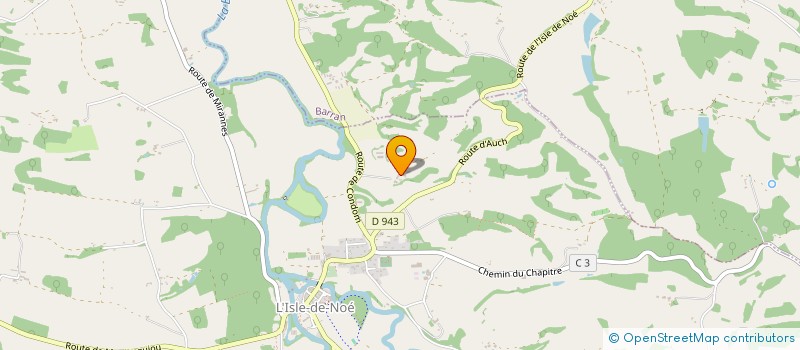 localisation de l'entreprise MADAME LAURA BEUSTE  L'ISLE-DE-NOE