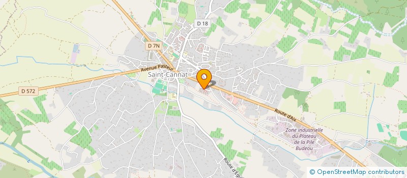 localisation de l'entreprise MADAME LAURA BIANCO  SAINT-CANNAT