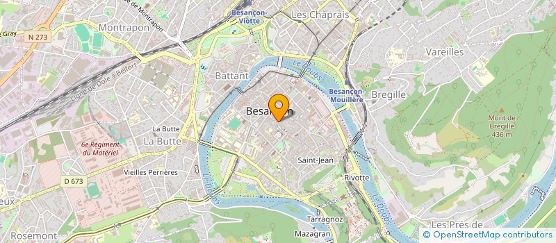 localisation de l'entreprise MADAME LAURA BIENAIME à BESANCON