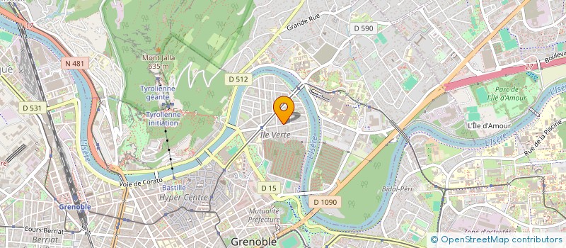 localisation de l'entreprise MADAME LAURA BIGNOTTI à GRENOBLE