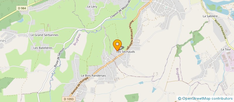 localisation de l'entreprise MADAME LAURA BIGOURIE à BELLERIVE-SUR-ALLIER