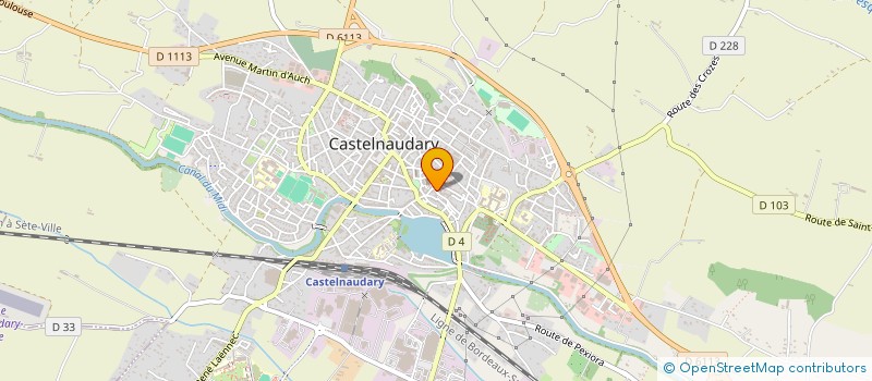 localisation de l'entreprise MADAME LAURA BILBAULT  CASTELNAUDARY