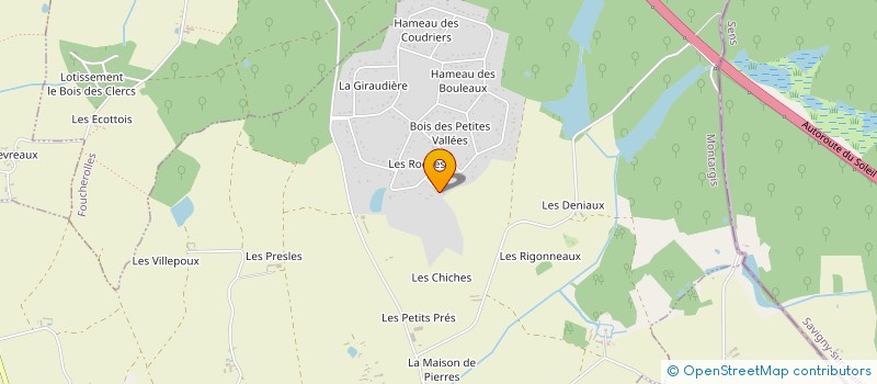 localisation de l'entreprise MADAME LAURA BILLEBAULT à SAINT-HILAIRE-LES-ANDRESIS