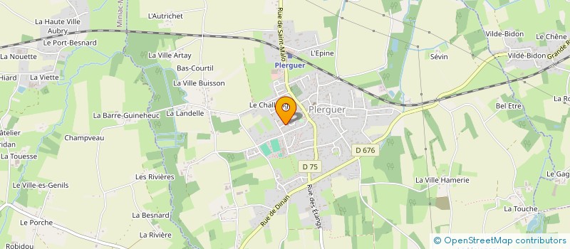 localisation de l'entreprise MADAME LAURA BILLOIS  PLERGUER