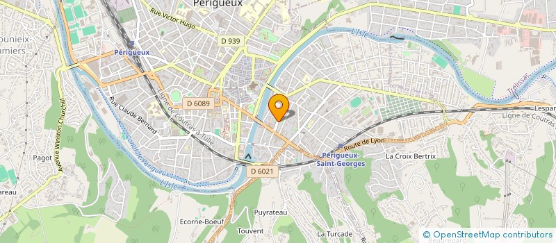 localisation de l'entreprise MADAME LAURA BISULLI à PERIGUEUX