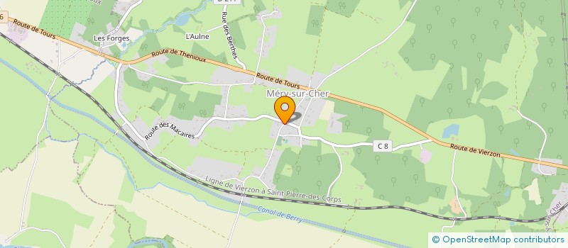 localisation de l'entreprise MADAME LAURA BLANCHARD  GRACAY