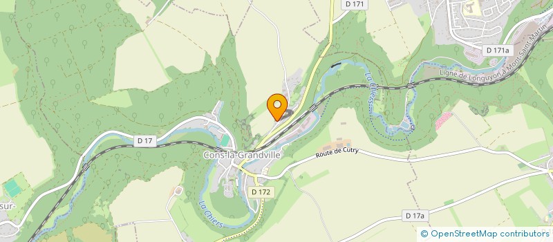 localisation de l'entreprise MADAME LAURA BLONDEAU  CONS-LA-GRANDVILLE