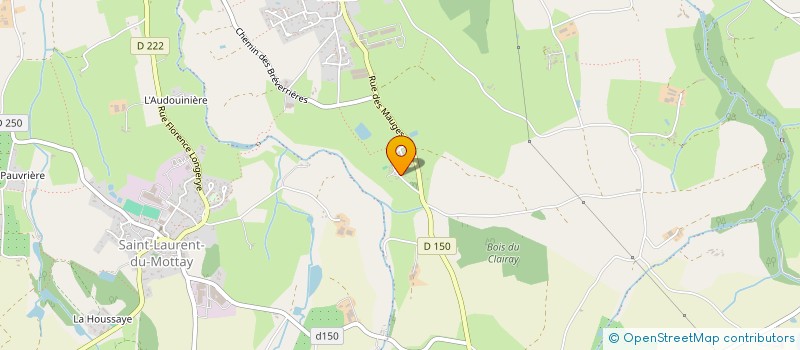 localisation de l'entreprise MADAME LAURA BOCHEREAU  MAUGES-SUR-LOIRE