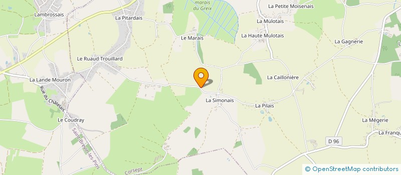 localisation de l'entreprise MADAME LAURA BOILEAU à CORSEPT