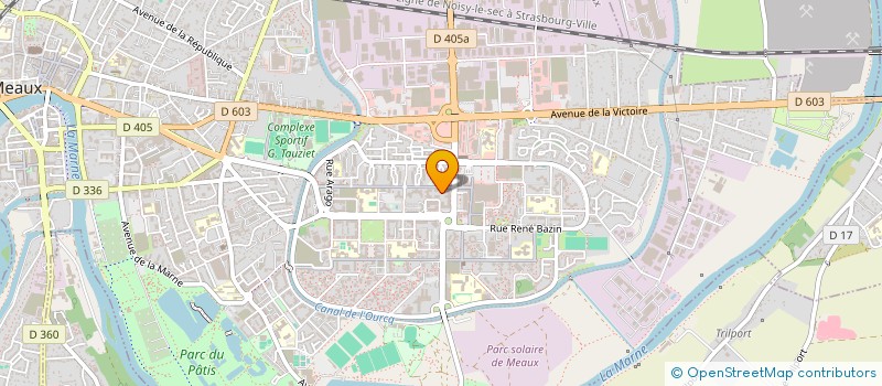 localisation de l'entreprise MADAME LAURA BOLIKO ETUMBA  MEAUX