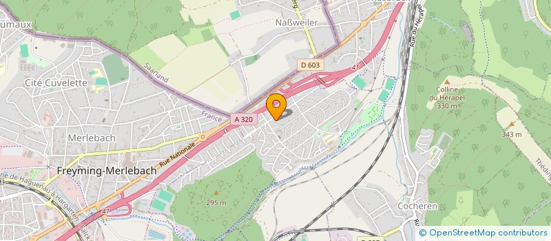 localisation de l'entreprise MADAME LAURA BONHOMME  COCHEREN