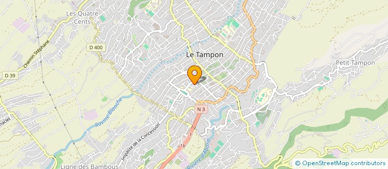 localisation de l'entreprise MADAME LAURA BONNEFOY-CUDRAZ à LE TAMPON