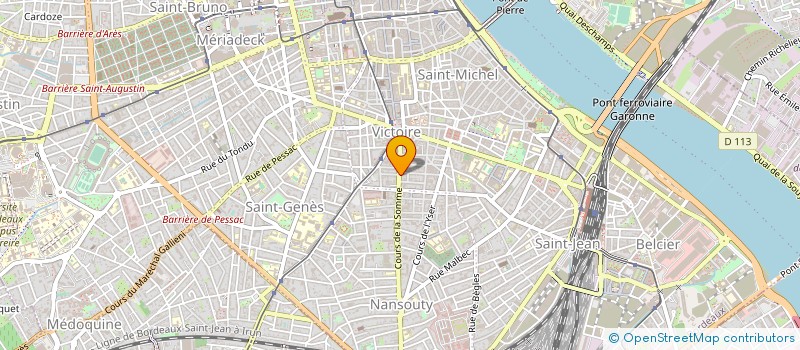 localisation de l'entreprise MADAME LAURA BONVALLAT  BORDEAUX