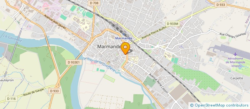 localisation de l'entreprise MADAME LAURA BONVALOT  MARMANDE