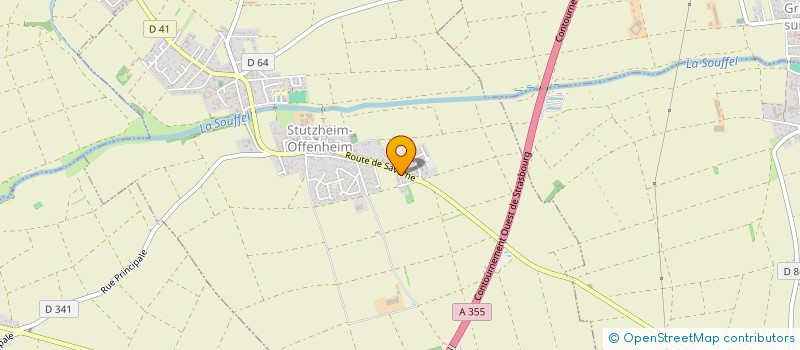 localisation de l'entreprise MADAME LAURA BORD  WIWERSHEIM