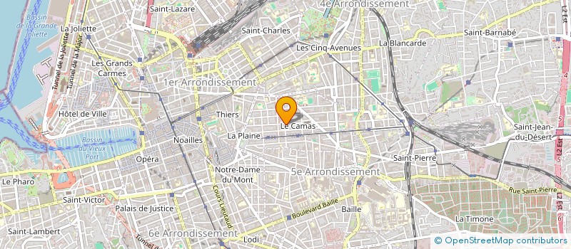 localisation de l'entreprise MADAME LAURA BORTOLAMEI  MARSEILLE