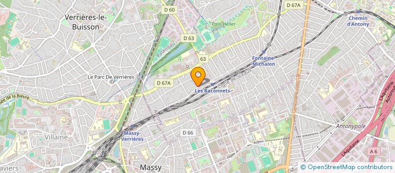 localisation de l'entreprise MADAME LAURA BORZEIX à ANTONY